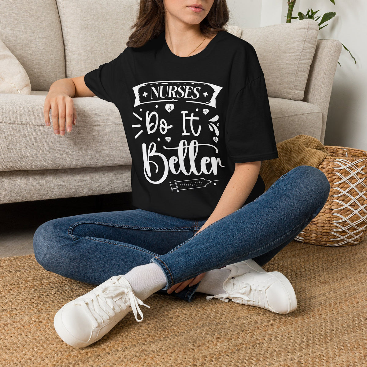 Nurses Do It Better Adult T-shirt