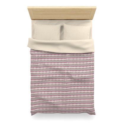 Rosewood Cairn Stripes Microfiber Duvet Cover