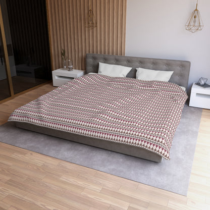 Rosewood Cairn Stripes Microfiber Duvet Cover