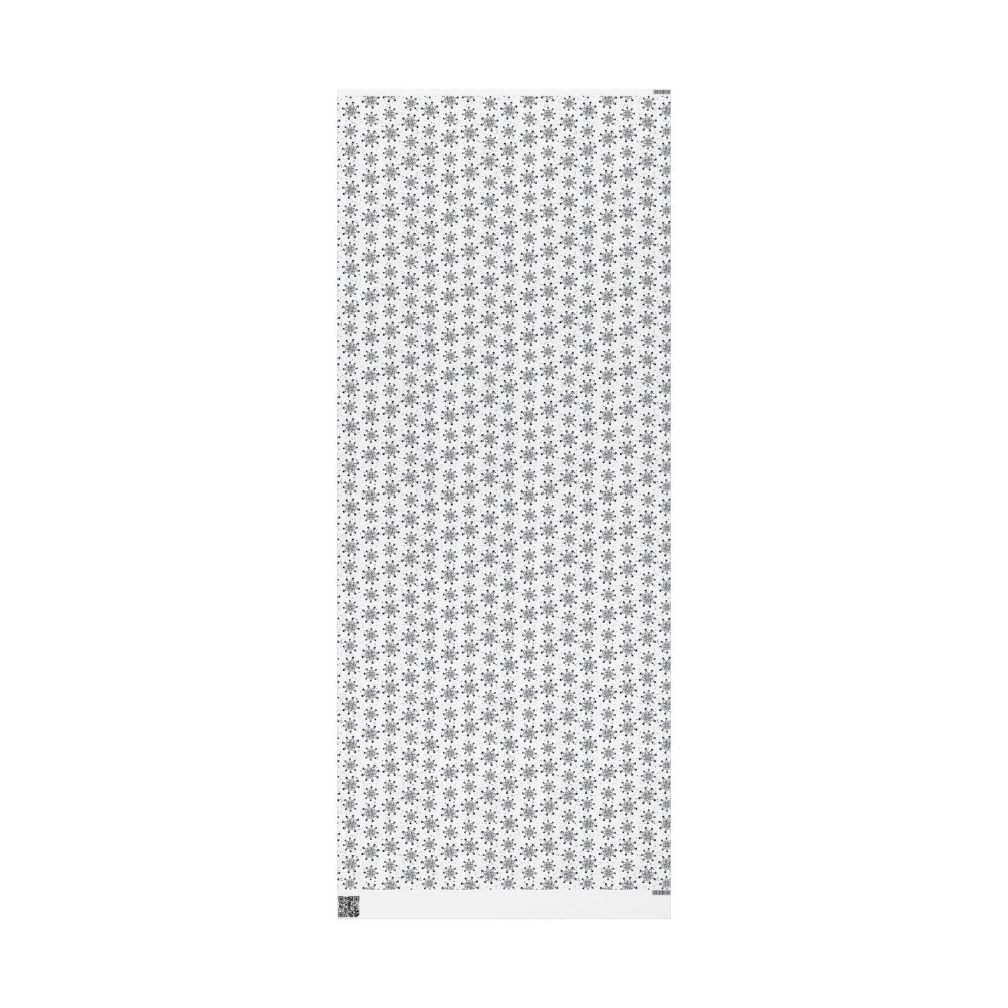 Skull Snowflakes Wrapping Paper
