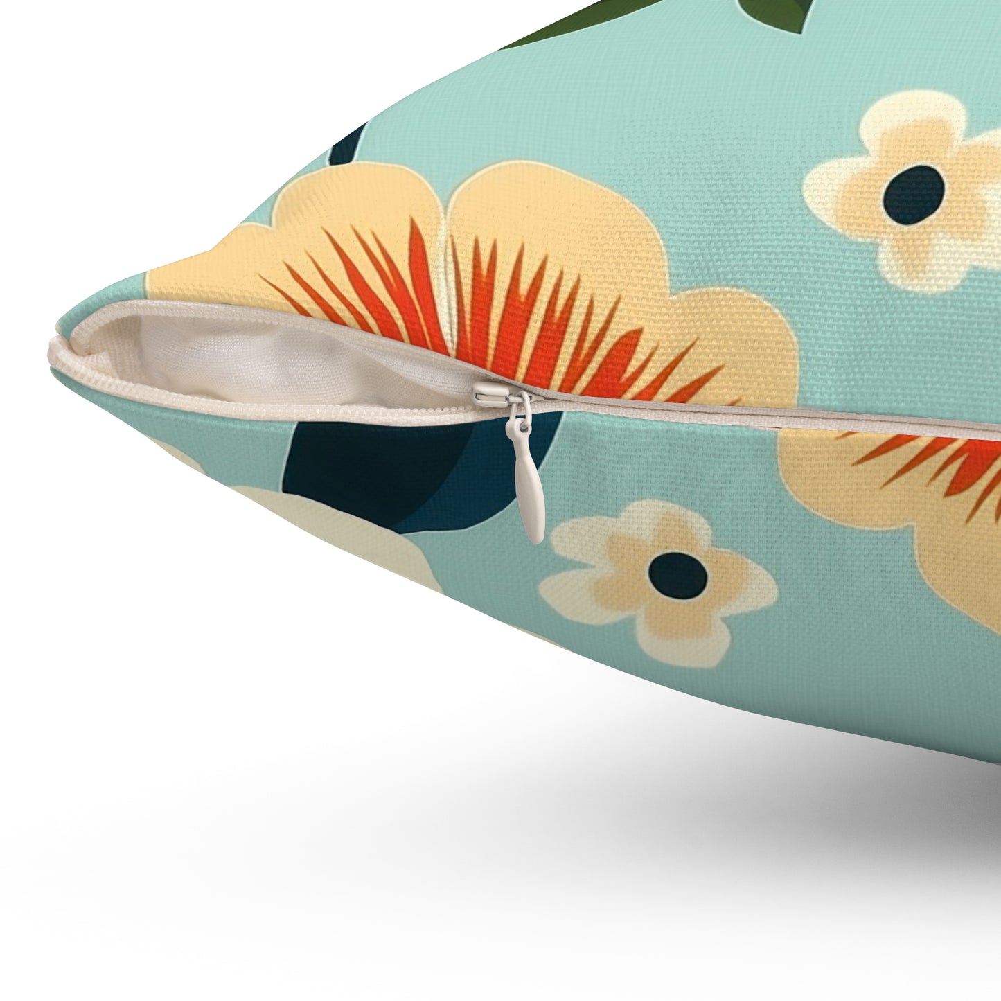 Joy Petals Throw Pillow