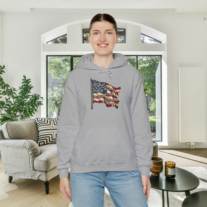 One Flag One Land One Nation Evermore Heavy Blend™ Hooded Sweatshirt