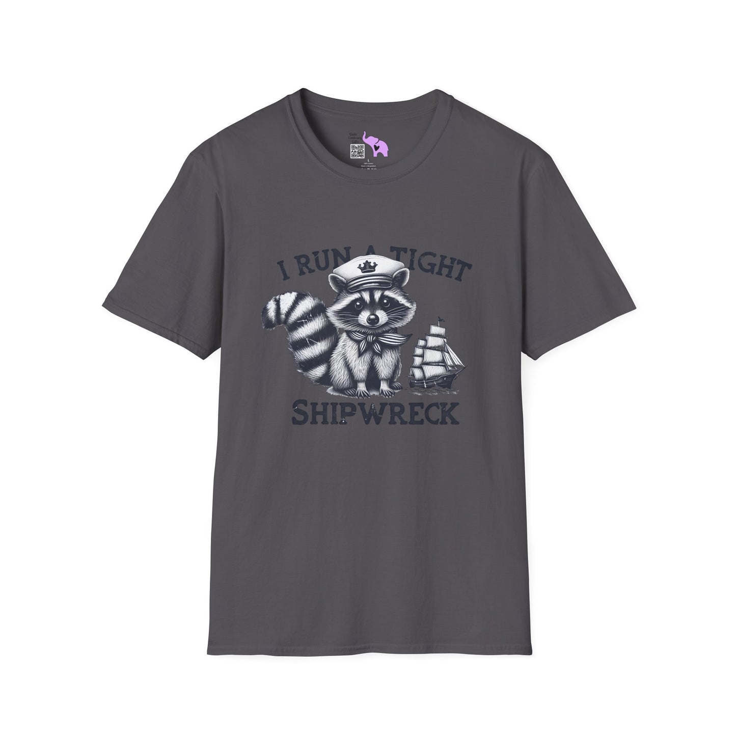 I Run A Tight Shipwreck Adult T-shirt