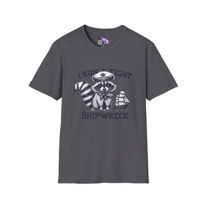 I Run A Tight Shipwreck Adult T-shirt