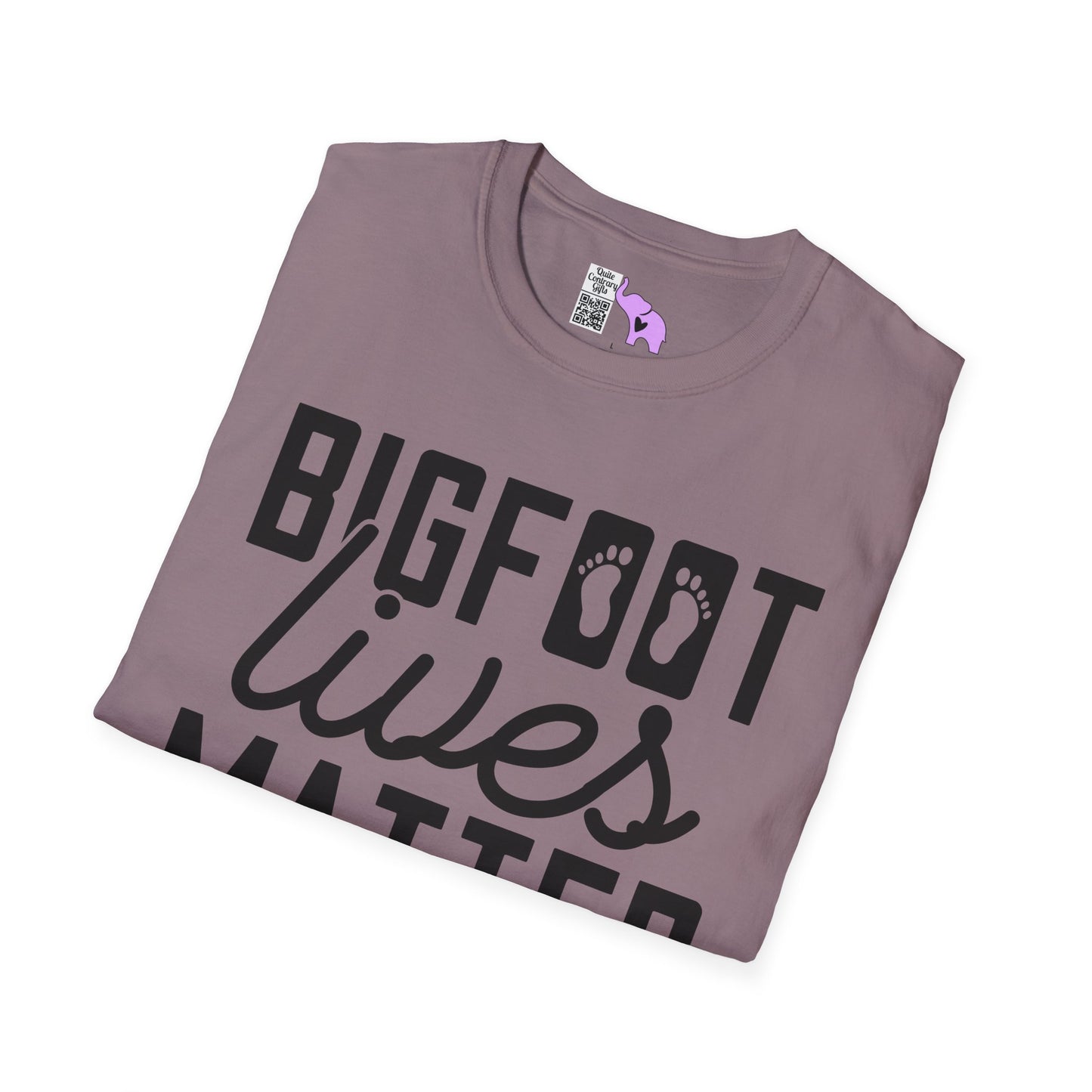 Bigfoot Lives Matter Adult T-shirt