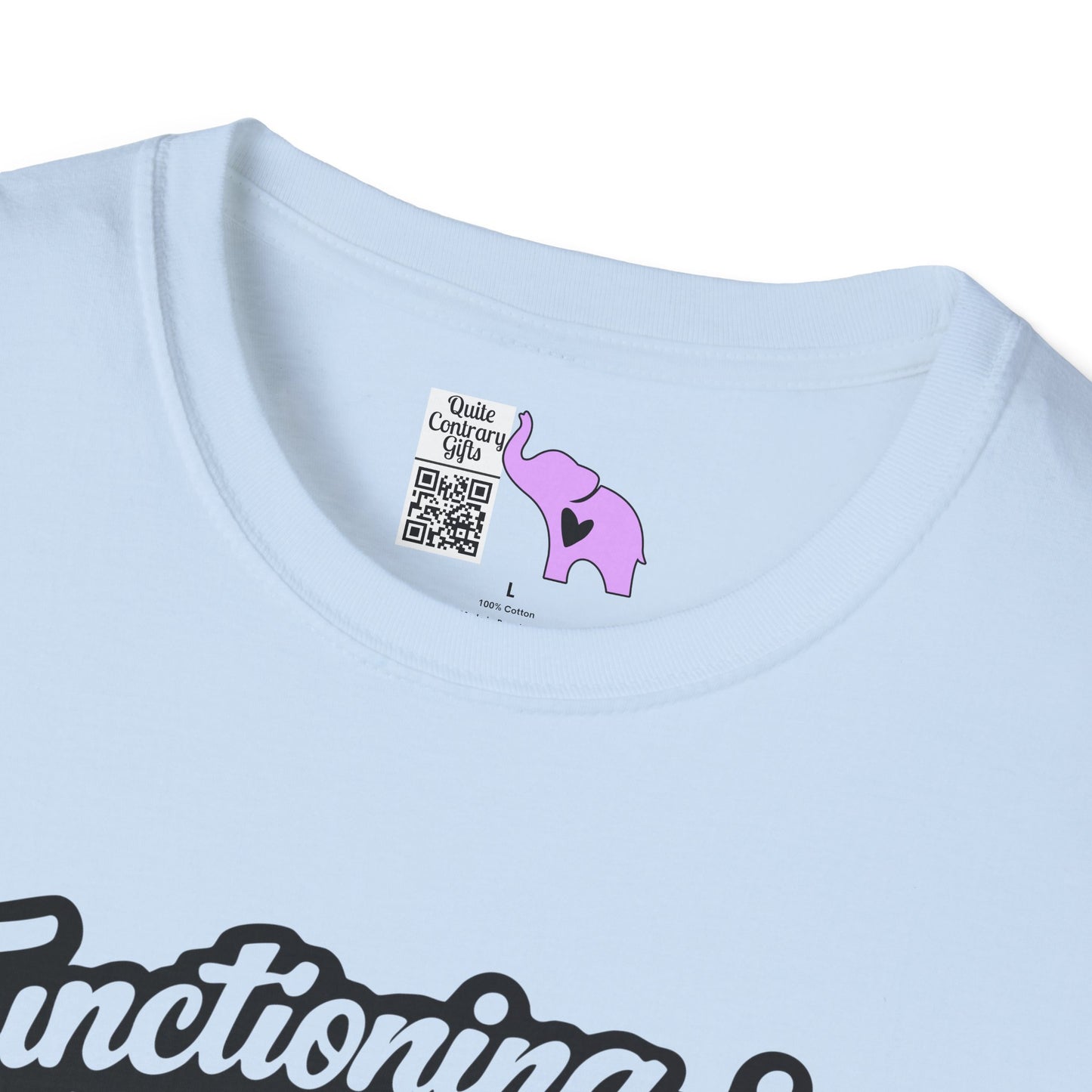 Functioning-Ish Adult Adult T-shirt