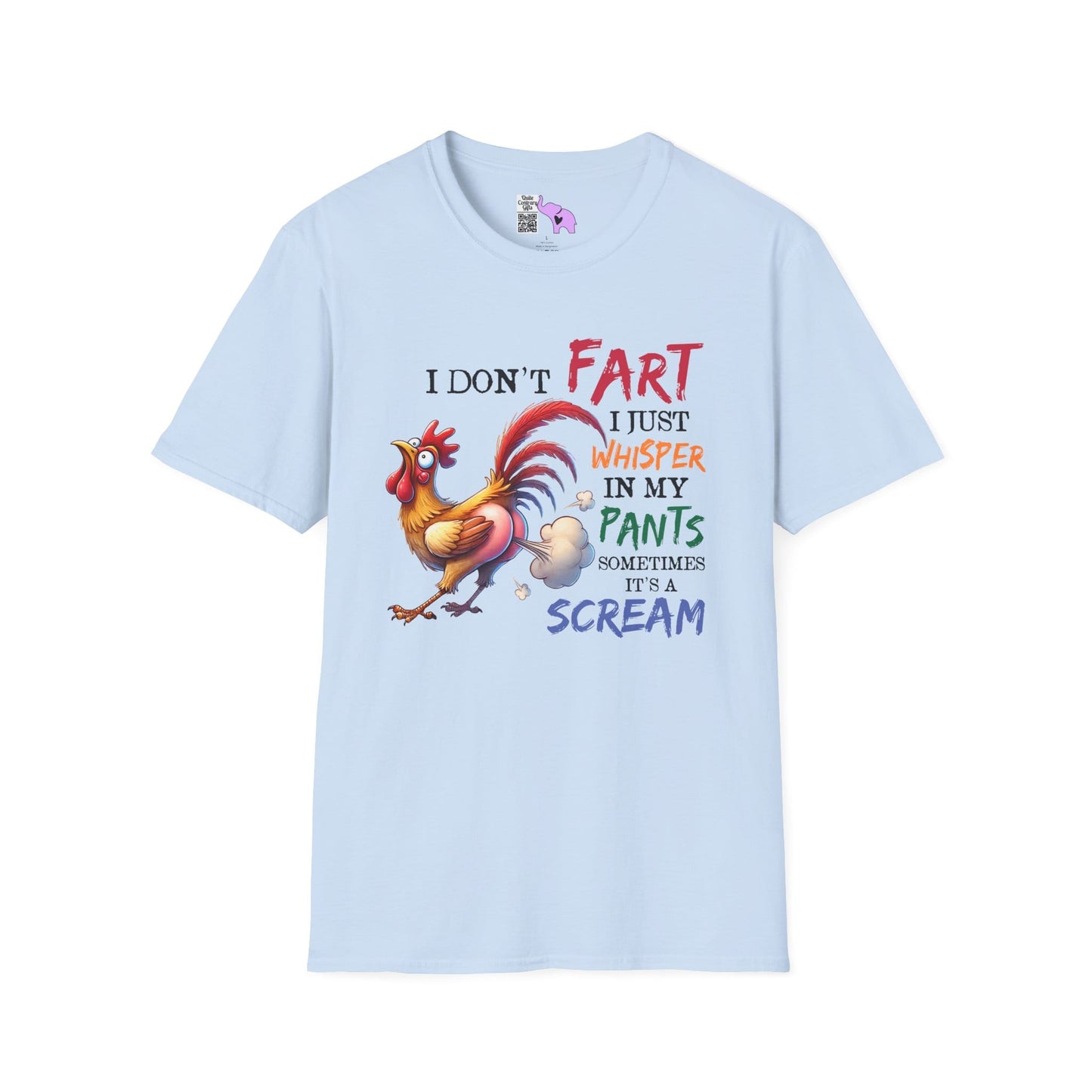 I Don't Fart I Just Whisper in my Pants... Adult T-shirt