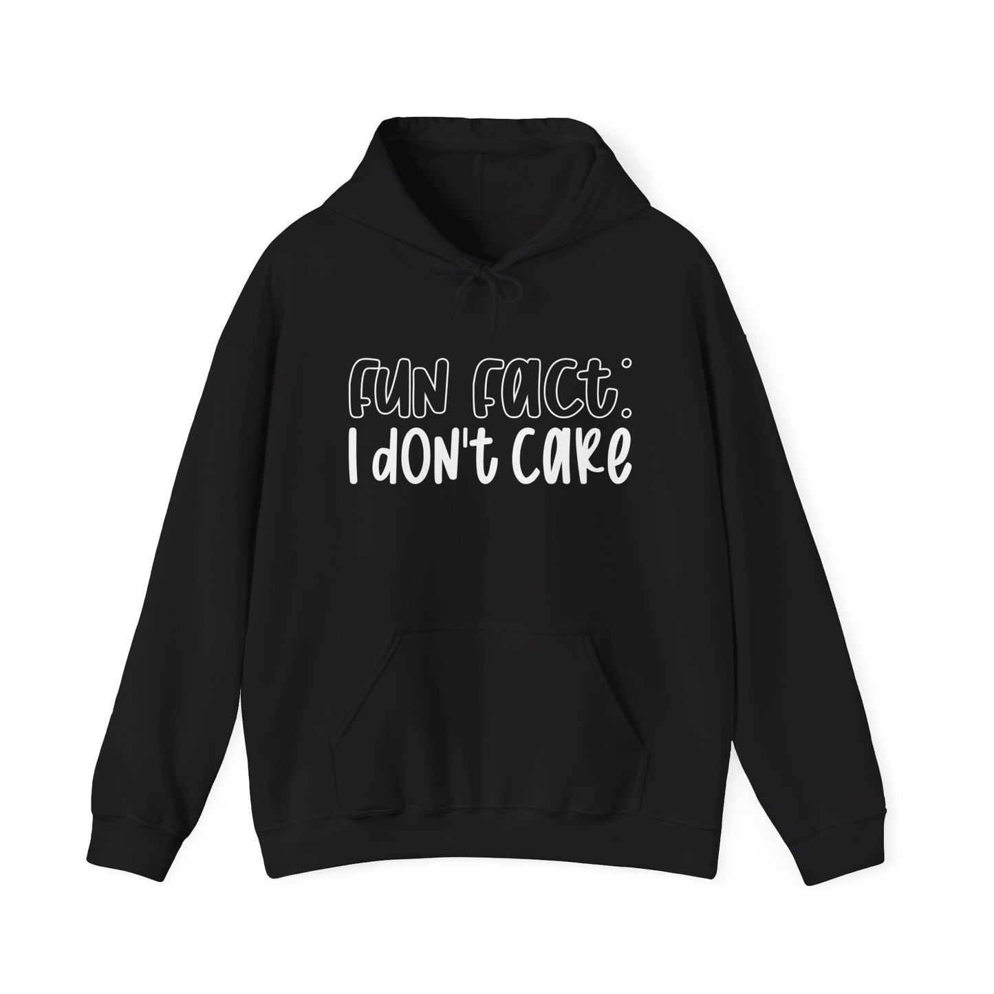 Fun Fact I Don't Care Adult Heavy Blend™ Hoodie