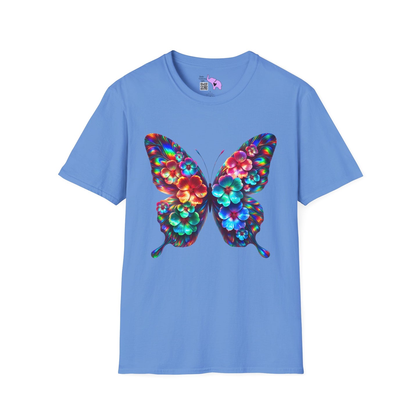 Neon Bloomfly Adult T-shirt