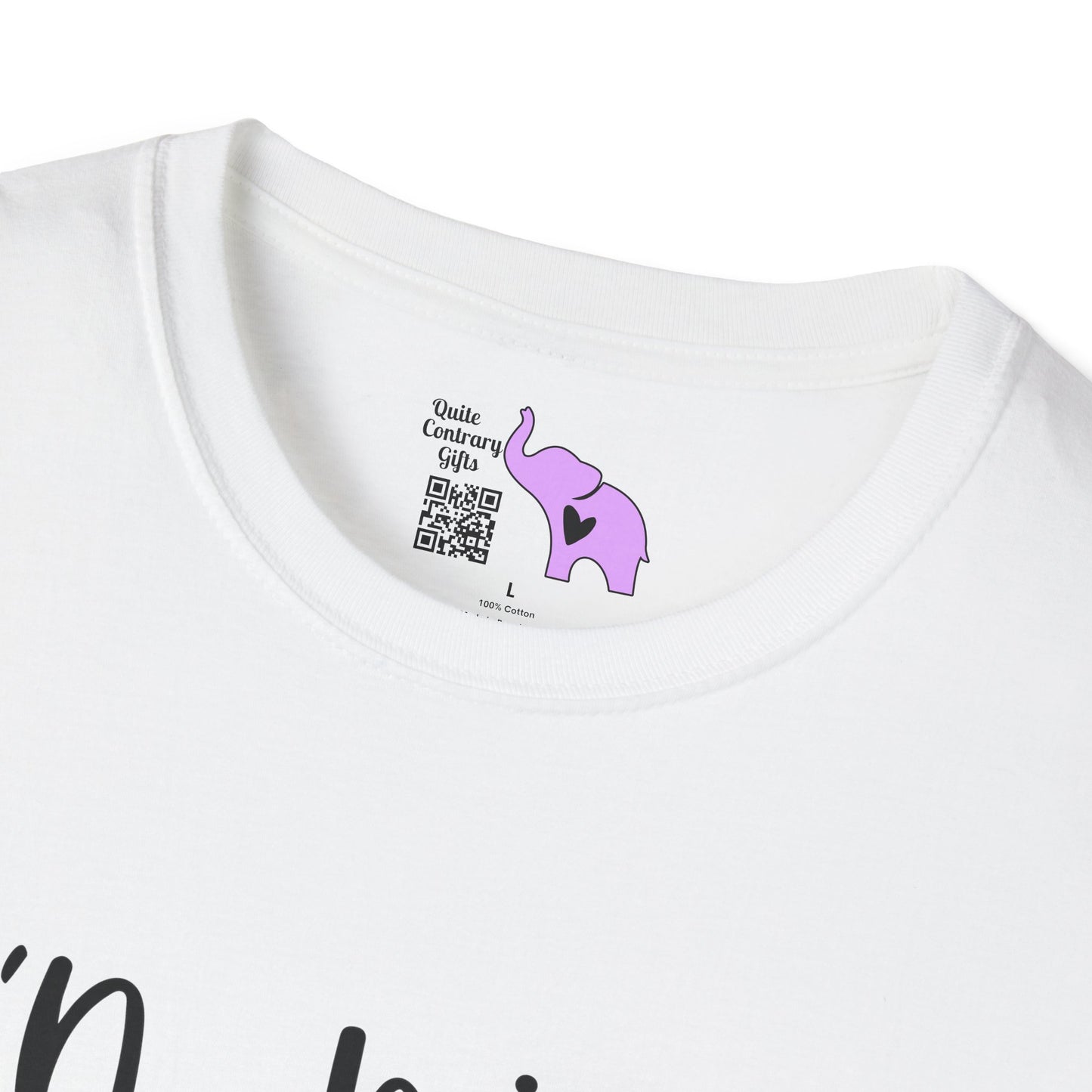 I'm Nicer Than My Face Looks Adult T-shirt