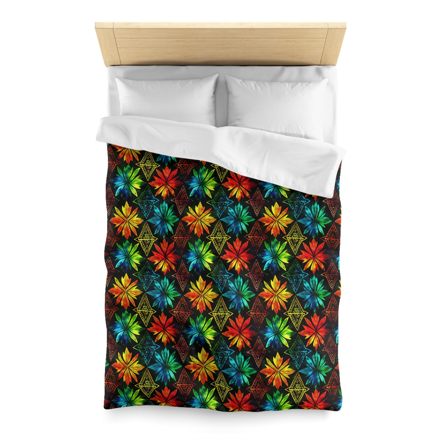 Celebration Mosaic Microfiber Duvet Cover