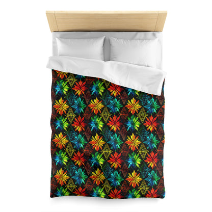 Celebration Mosaic Microfiber Duvet Cover