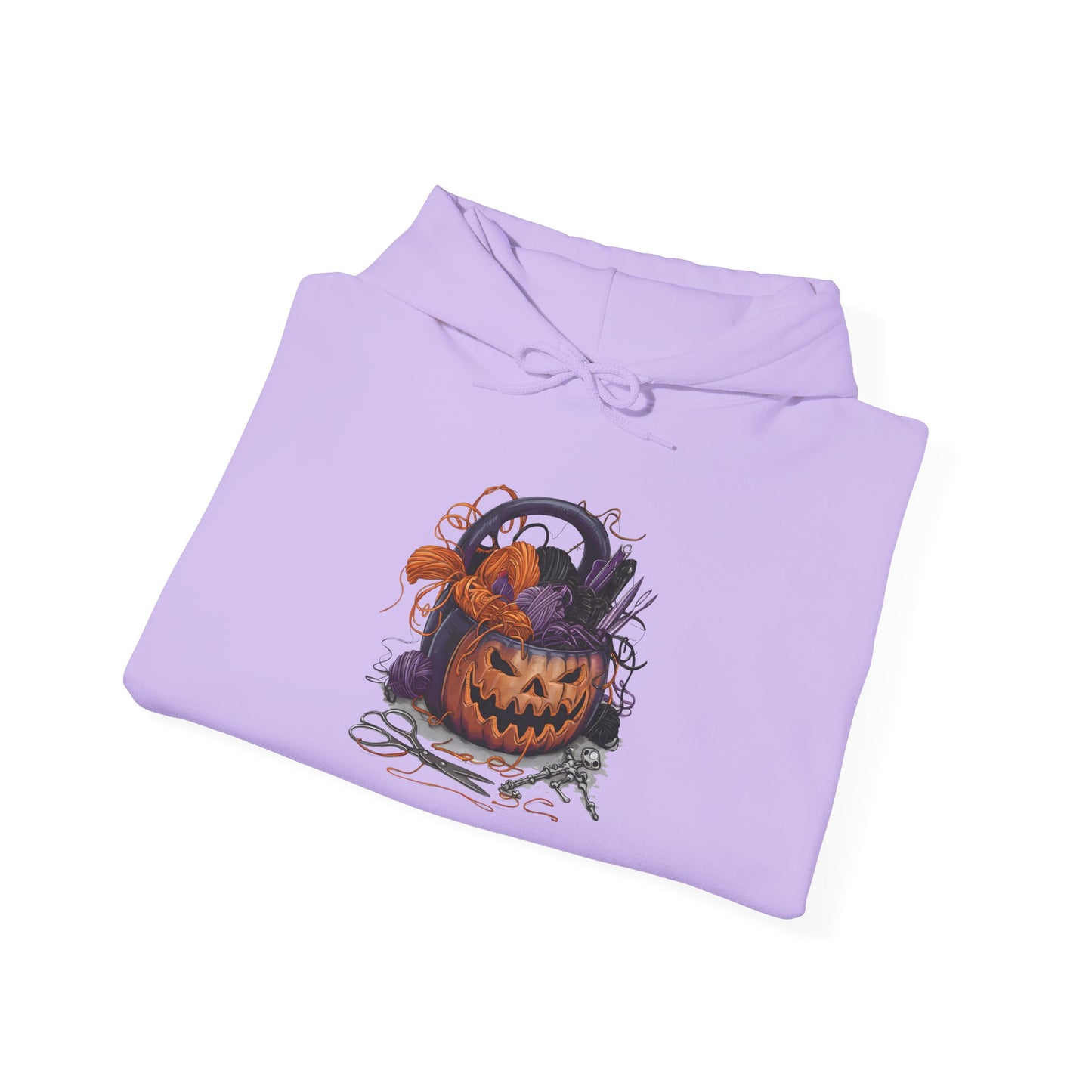 Pumpkin Yarn Basket Heavy Blend™ Hooded Sweatshirt