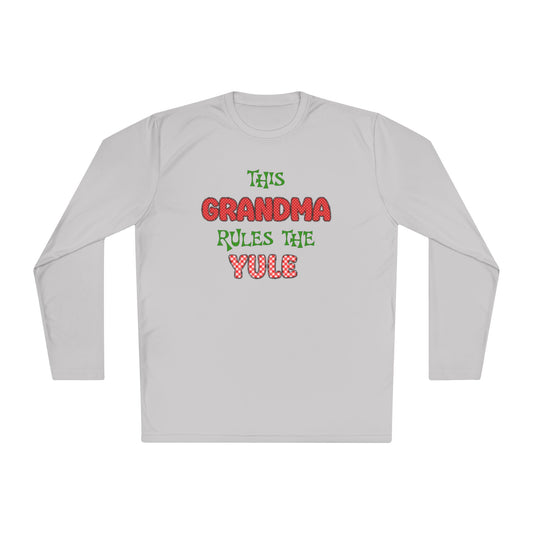 This Grandma Rules The Yule Adult Long Sleeve Tee