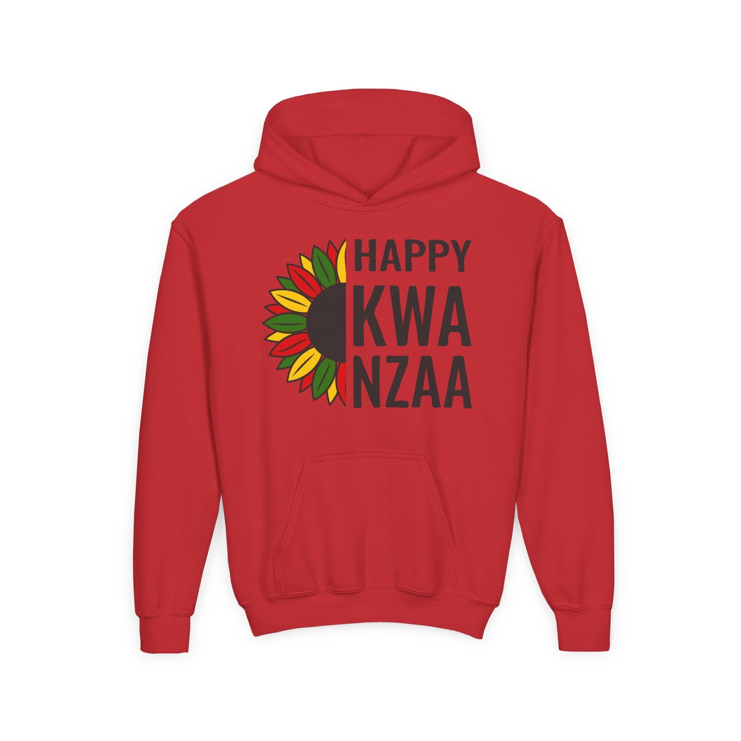 Happy Kwanzaa (Sunflower) Youth Hoodie