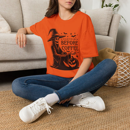 Nightmare Before Coffee Adult T-shirt