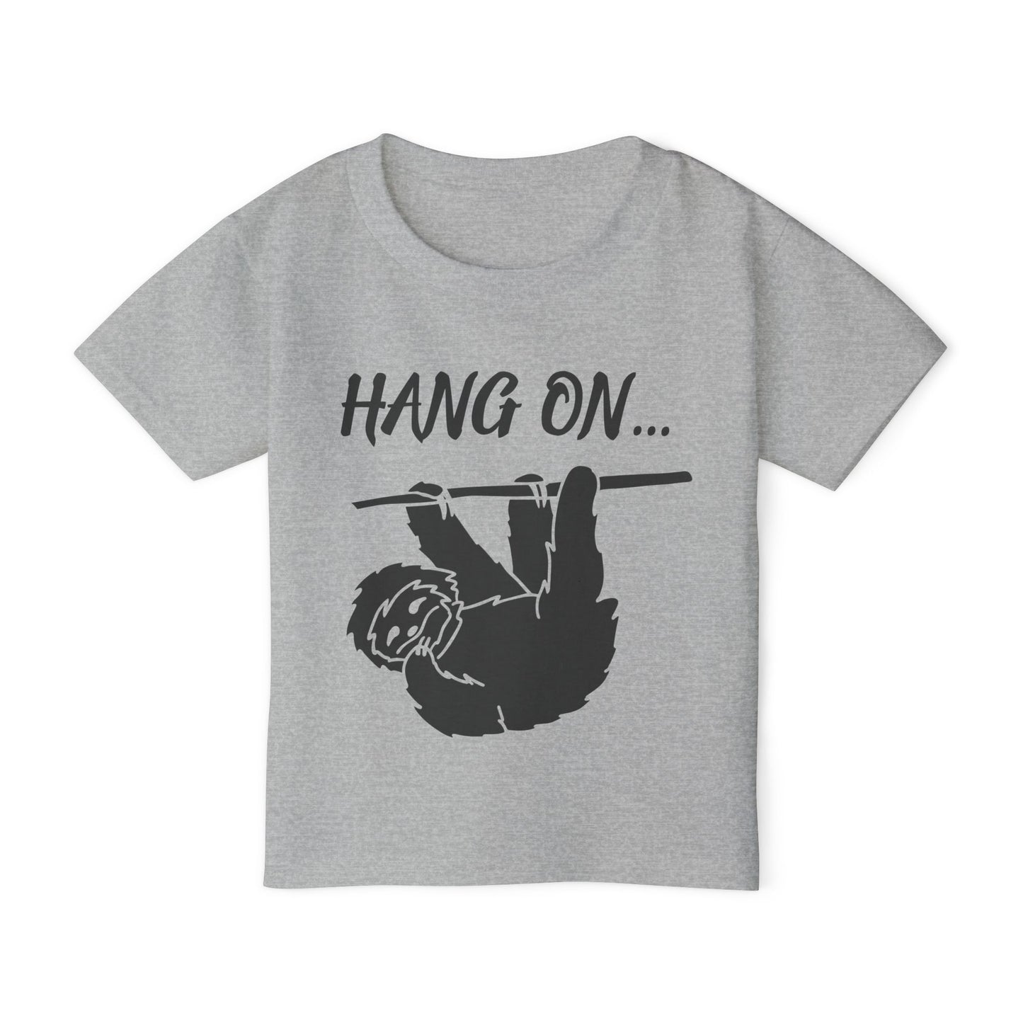 Hang On (Sloth) Heavy Cotton™ Toddler T-shirt