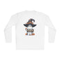 Spooky Season Cute Ghost Adult Long Sleeve Tee