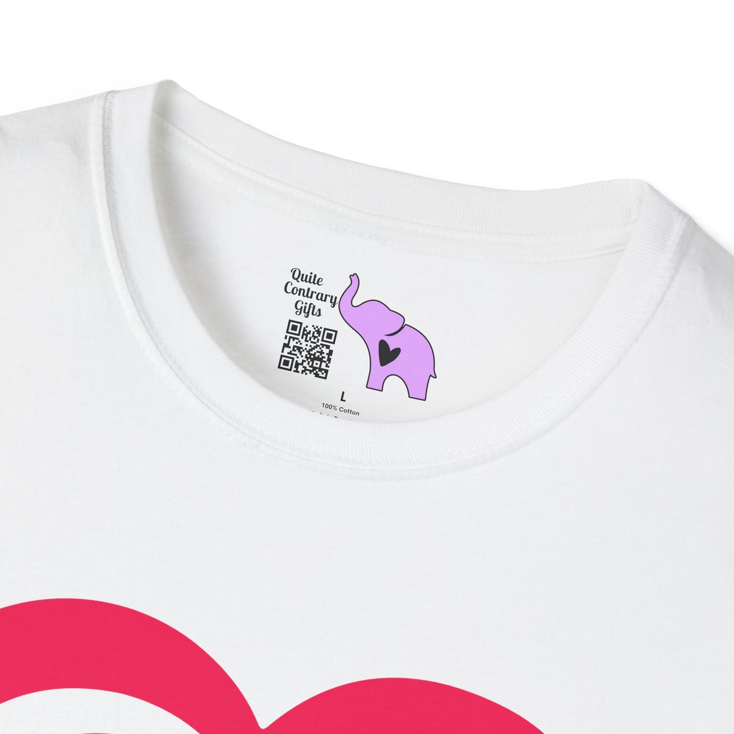 Layered Hearts Adult T-shirt