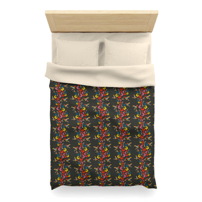 Hummingbirds & Hibiscus Duvet Bedding Set