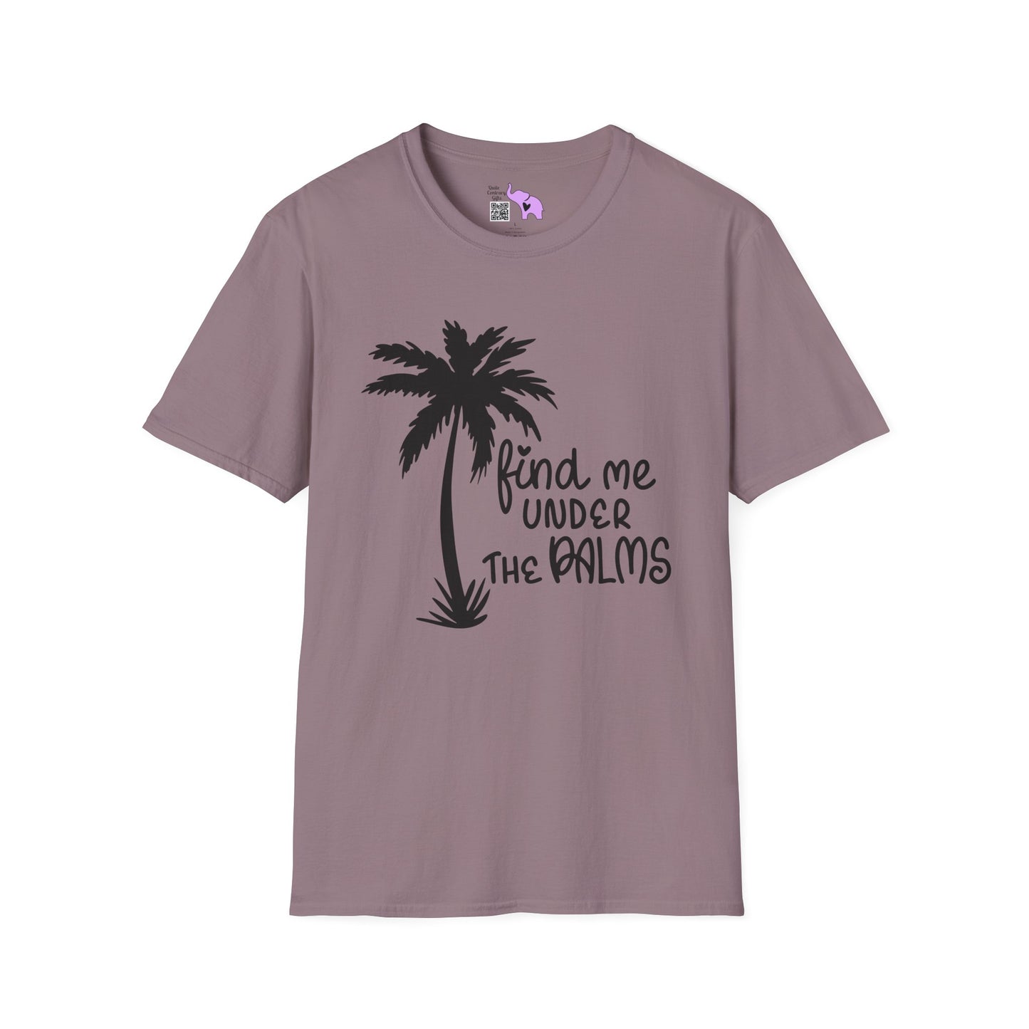 Find Me Under The Palms Adult T-shirt