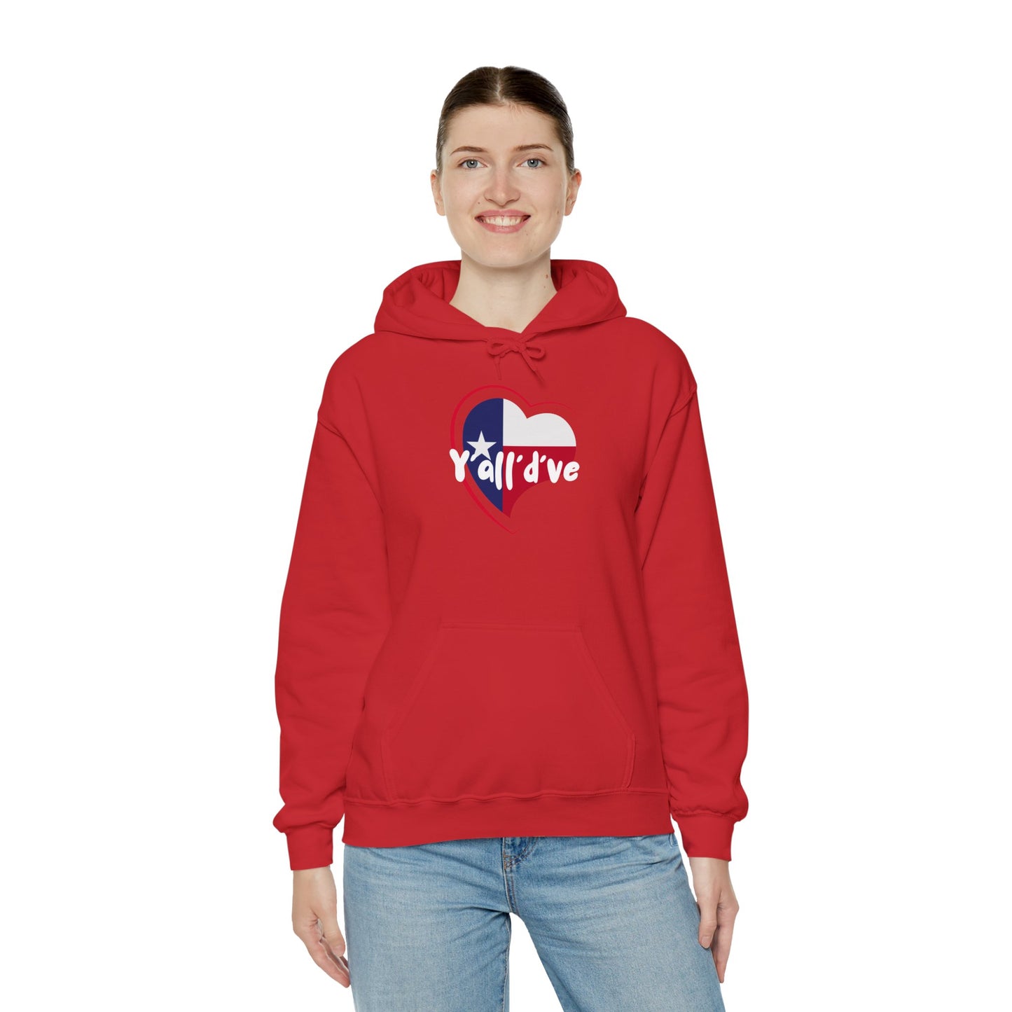 Yall'd've (Texas) Heavy Blend™ Hooded Sweatshirt