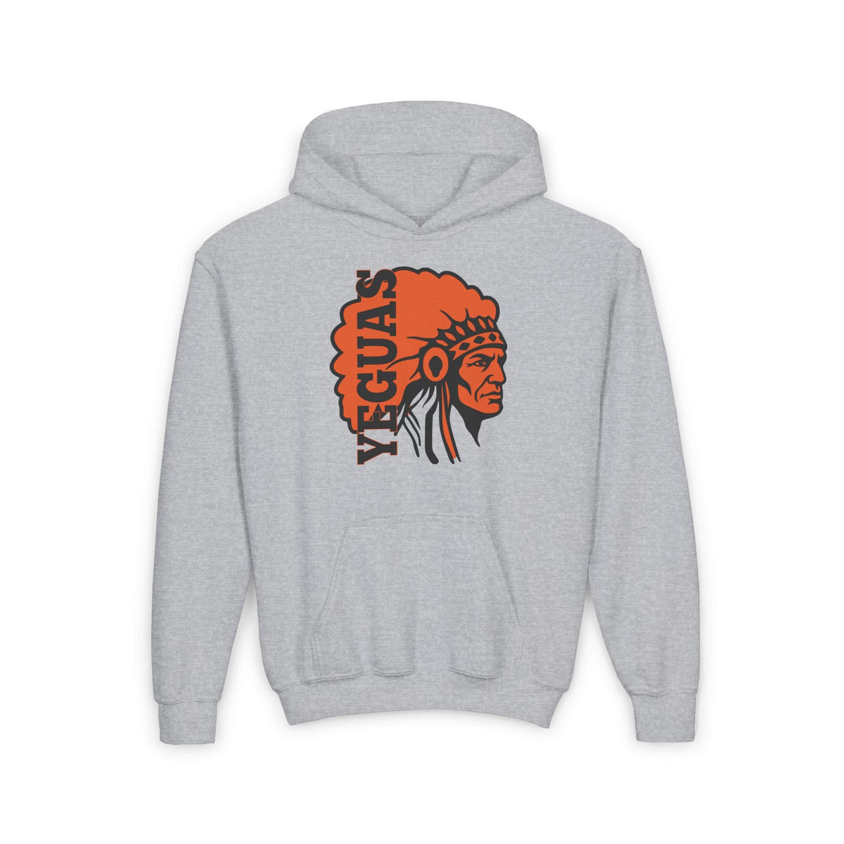 Somerville Yeguas Mascot Youth Heavy Blend Hoodie