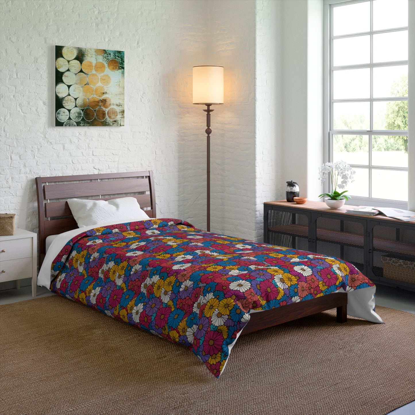 Vivid Bloom Comforter