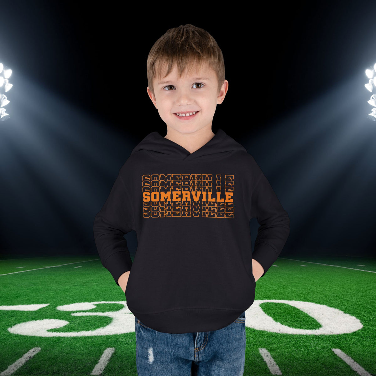 Somerville (Stacked) Toddler Hoodie