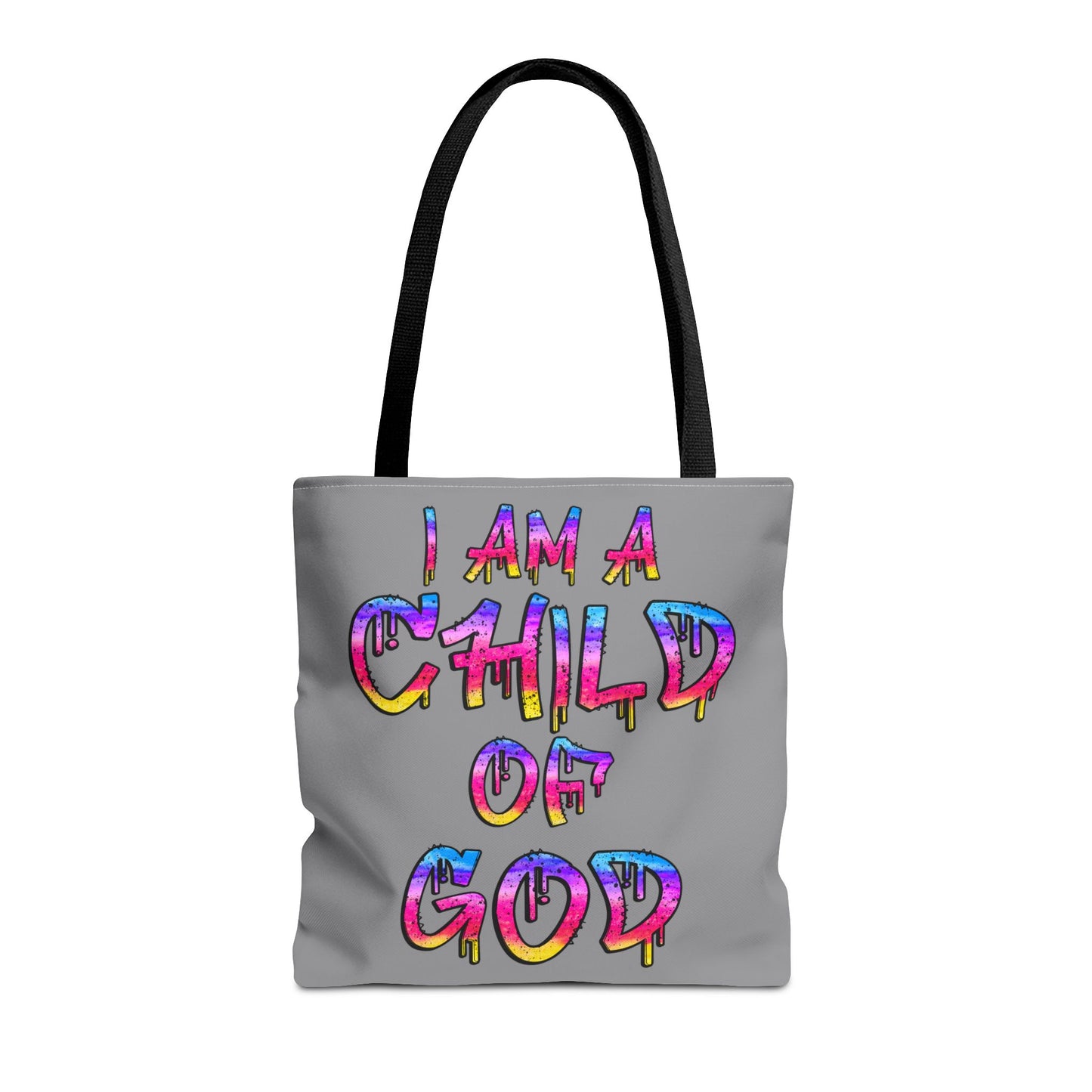 I Am A Child of God Canvas Tote Bag
