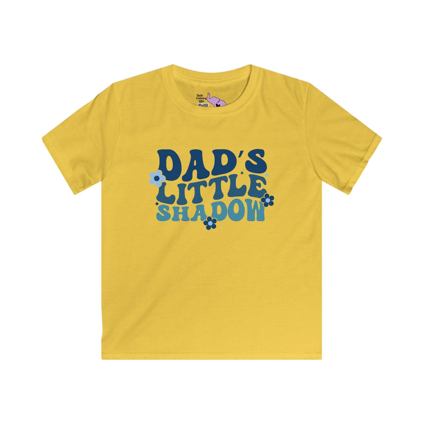 Dad's Little Shadow Youth Softstyle Tee