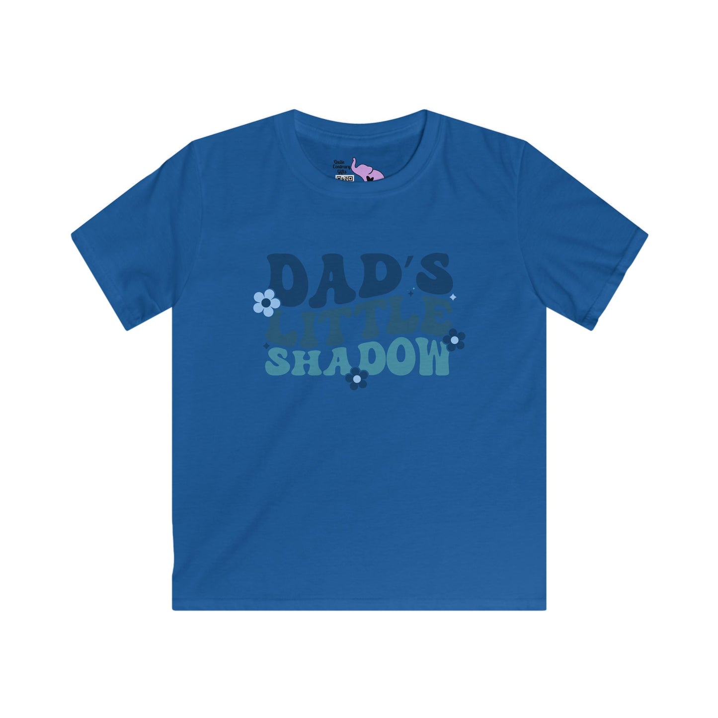 Dad's Little Shadow Youth Softstyle Tee
