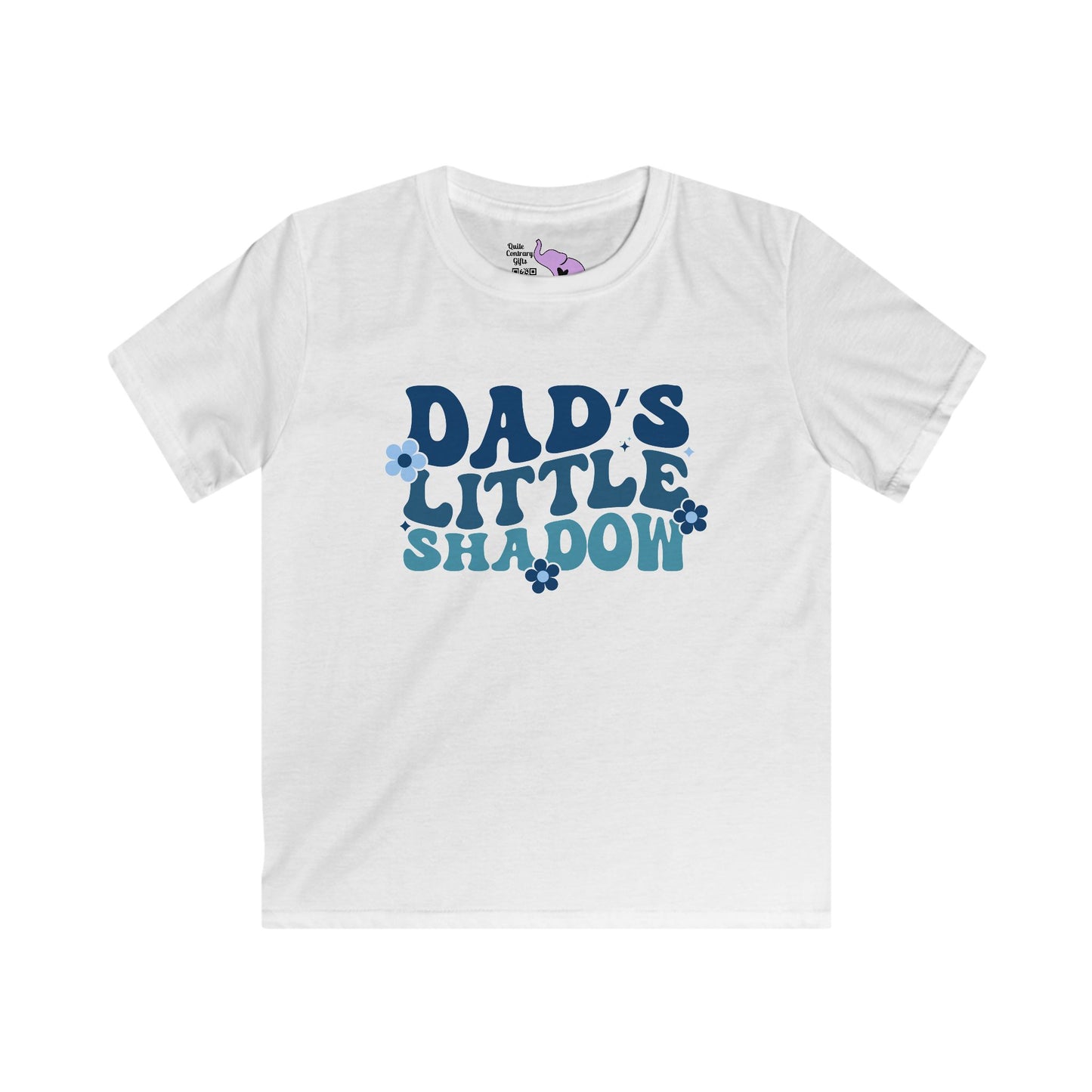 Dad's Little Shadow Youth Softstyle Tee
