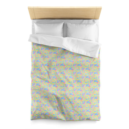 Dreamsicle Camo Microfiber Duvet Cover