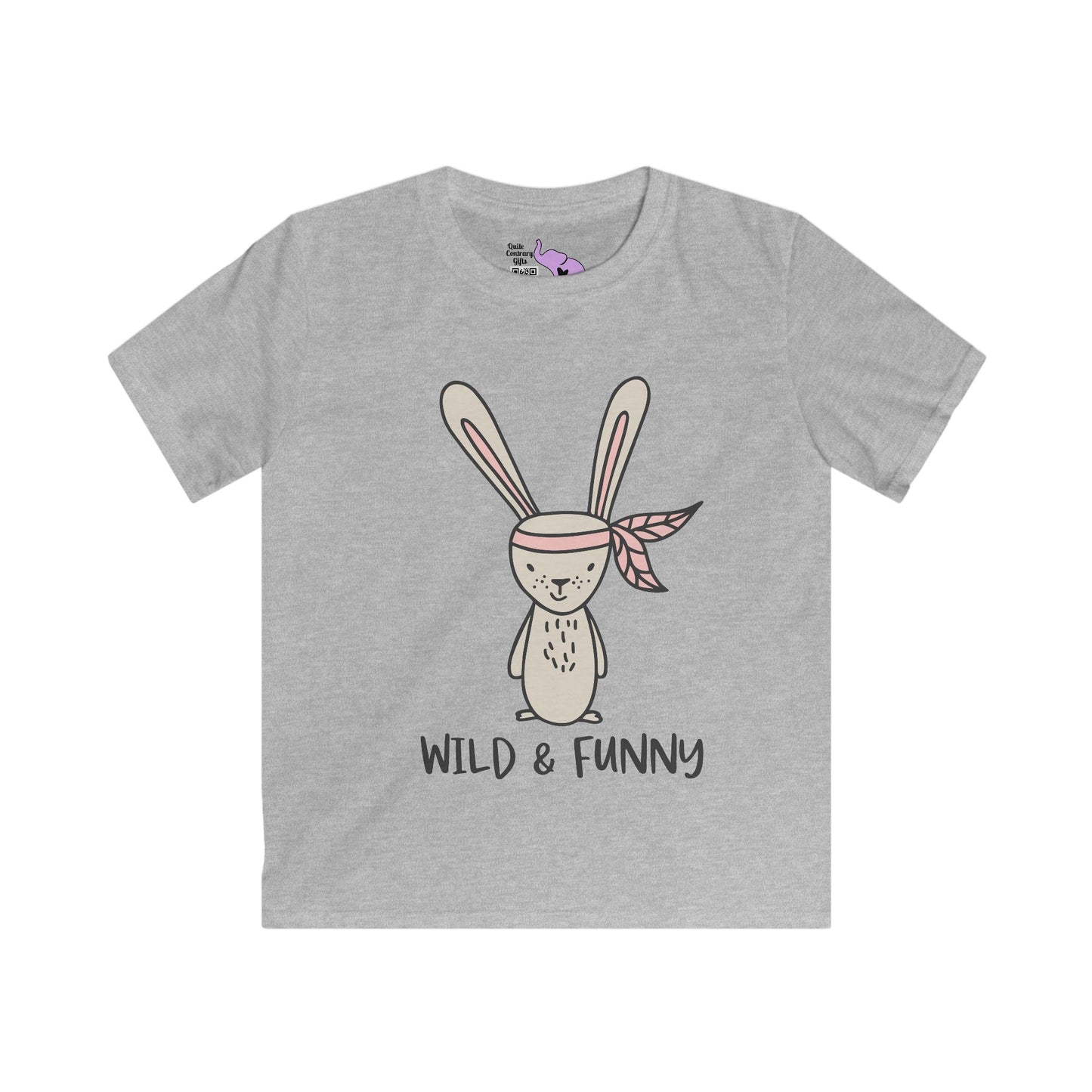 Wild & Funny (Bunny) Kids Softstyle Tee