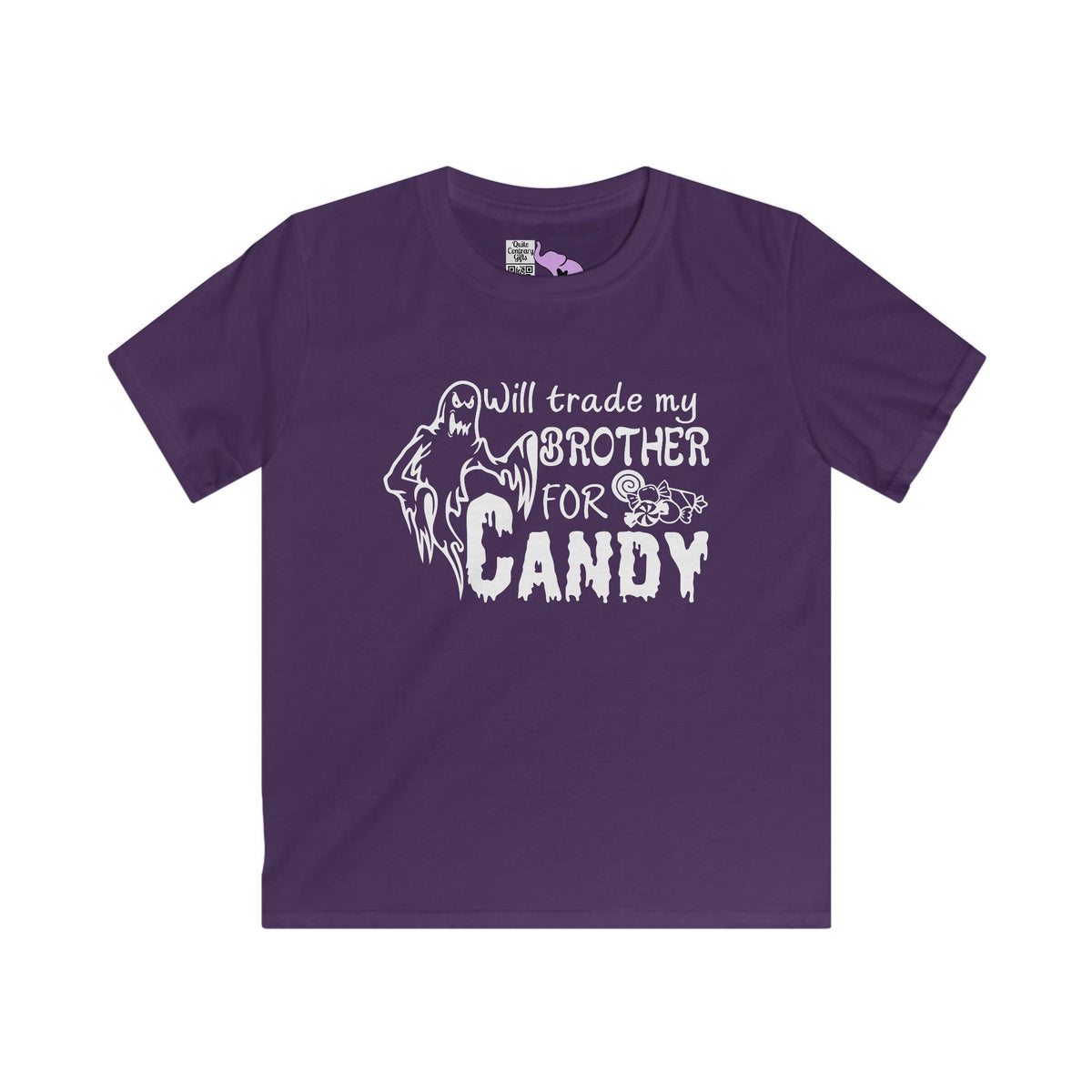 Will Trade My Brother For Candy Youth Softstyle Tee