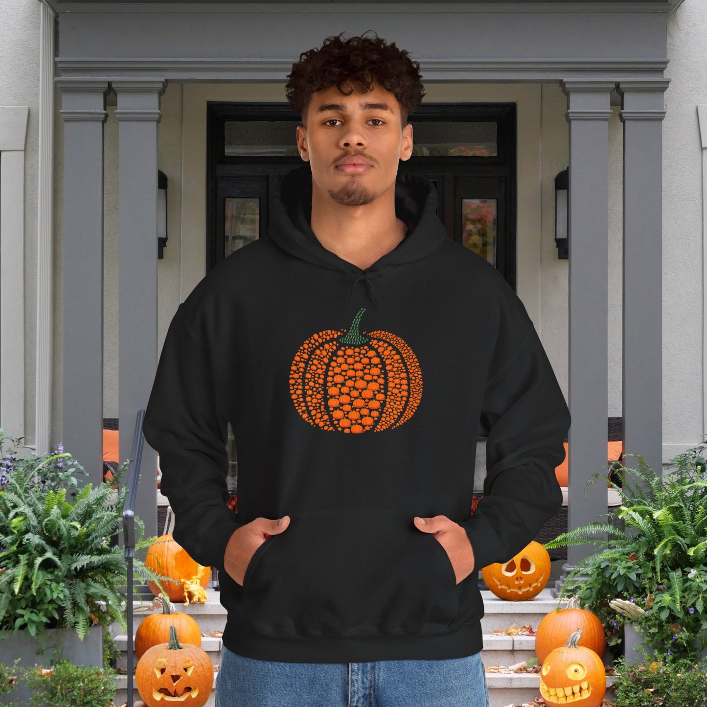 Pumpkin Pumpkin Heavy Blend™ Hooded Sweatshirt