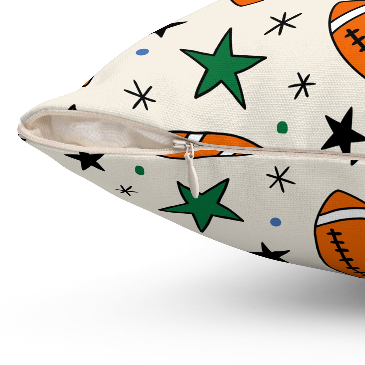 Touchdown Stars Throw Pillow