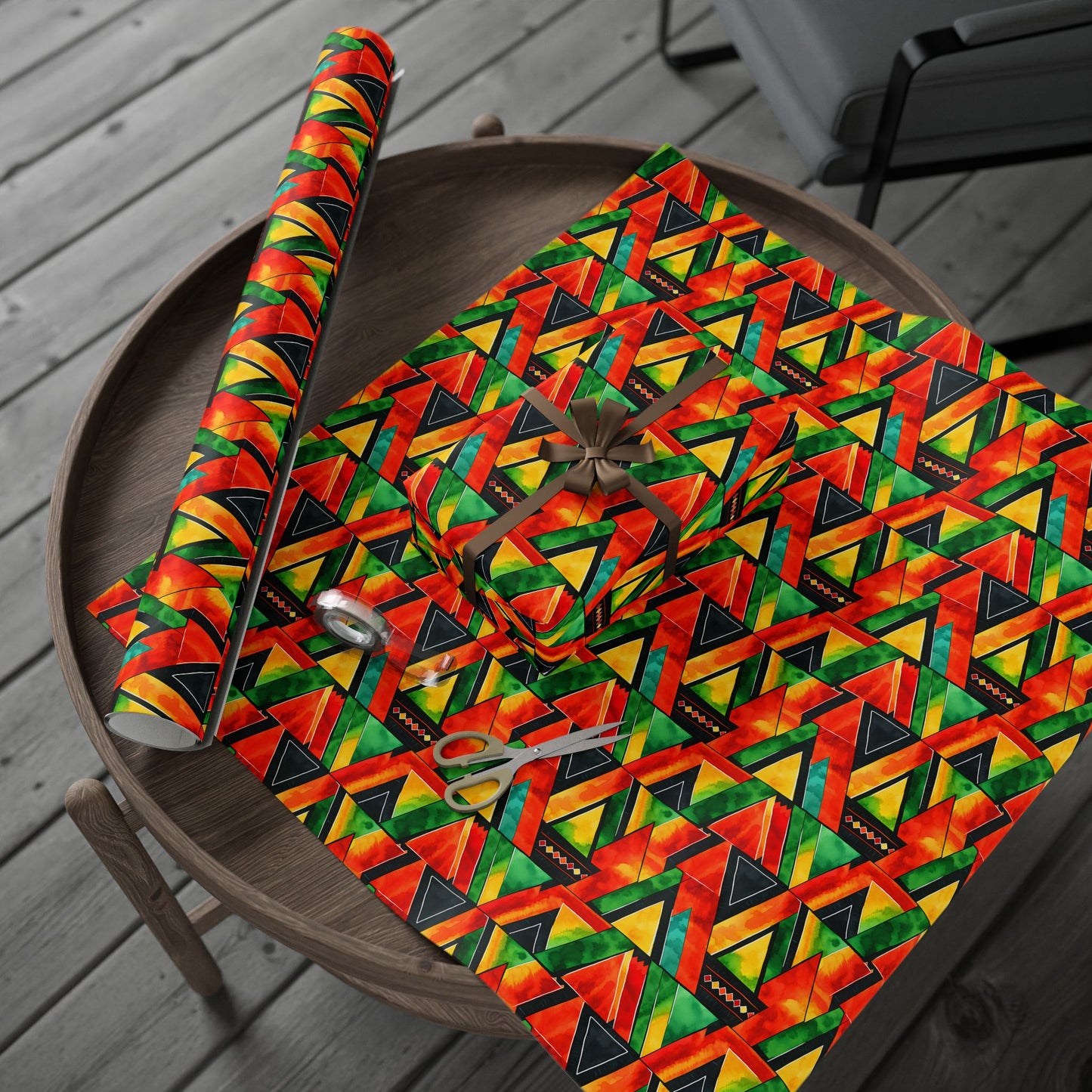 Abundance Vibes Kwanzaa Wrapping Paper