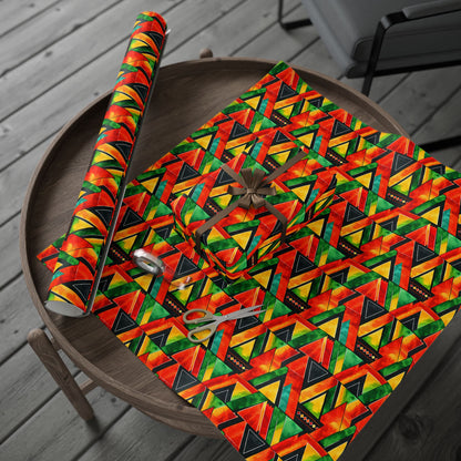 Abundance Vibes Kwanzaa Wrapping Paper