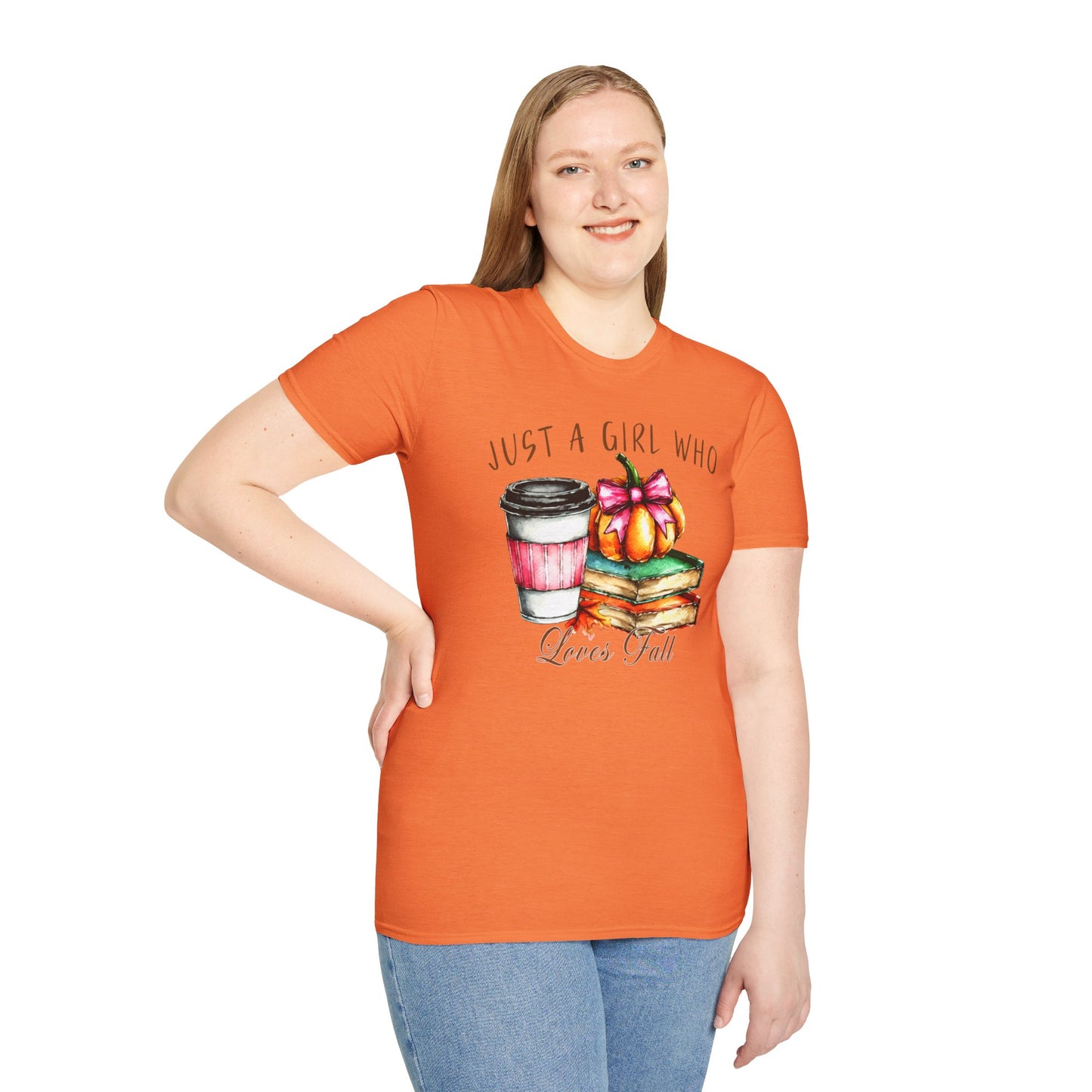 Just A Girl Who Loves Fall T-shirt