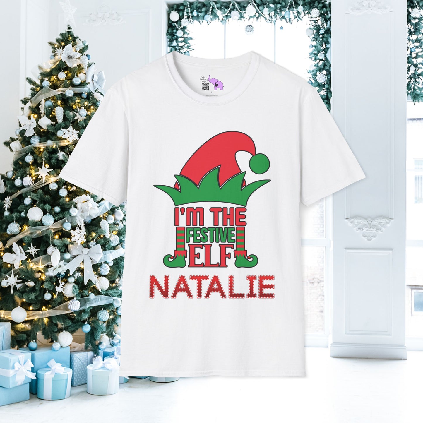 I'm The Festive Elf Adult T-shirt