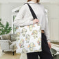 Dancing Elephants Canvas Tote Bag