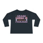 Chaos Comes In Small Packages Toddler Long Sleeve Tee