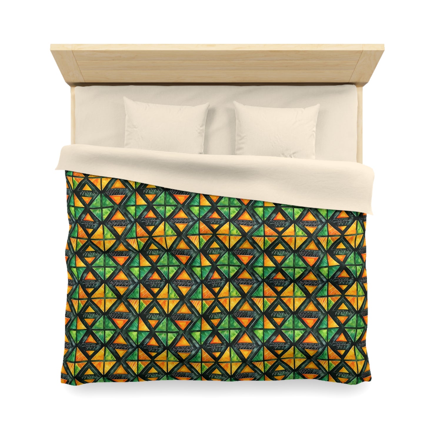 Living Tapestry Microfiber Duvet Cover