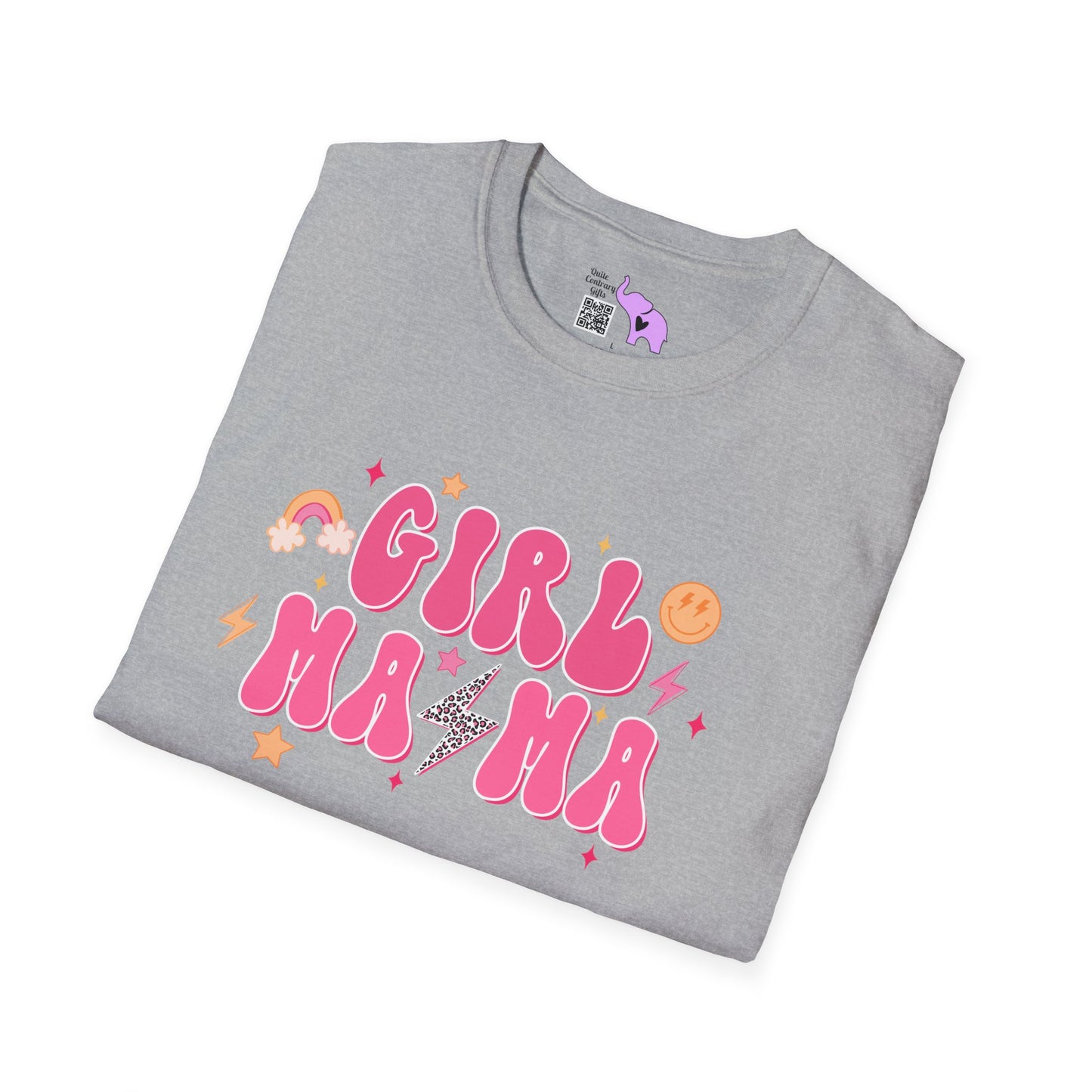 Girl Mama Adult T-shirt