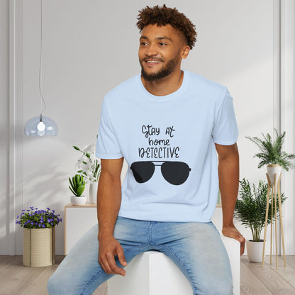 Stay At Home Detective Adult T-shirt