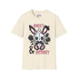 Sweet & Spooky Voodoo Bunny Adult T-shirt
