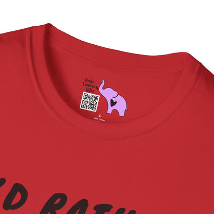 I'd Rather Be Fishing Adult T-shirt