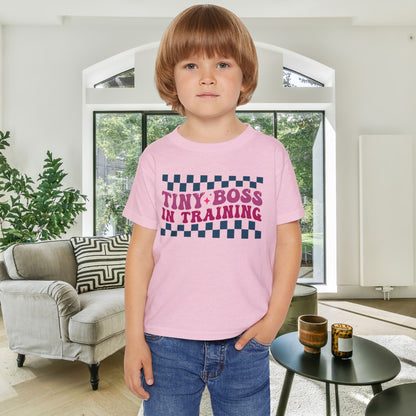 Tiny Boss in Training Heavy Cotton™ Toddler T-shirt